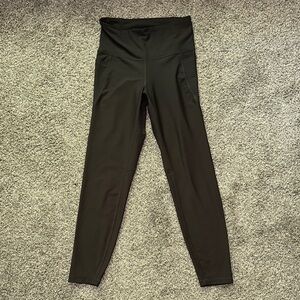 Old Navy Active Powersoft Olive High-Waisted Leggings -Size Medium